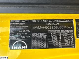 MAN 35 400 8x2, Handgeschakeld, Fassi, Remote, Combi - Image 12