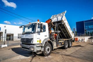 Mercedes-Benz AXOR 2633+BIBENNE+PALFINGER 18T/m /3XHydr.