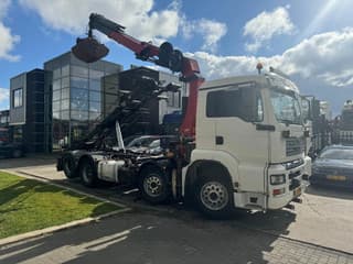 MAN 35.440 8X2 - EURO 4 + HMF 2620K-RC 2018! + REMOTE + HYDRAUTO CABLE LIFT + LIFTING AXLE - Image 4