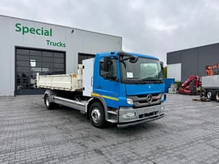 Mercedes-Benz 1218 4x2 / Palfinger T07 -25 MPA / Haakarm systeem / Oprijwagen - Image 4