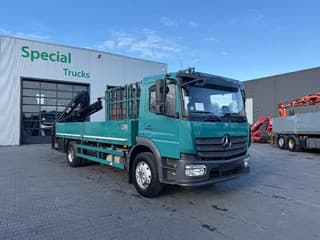 Mercedes-Benz 1324 4x2 / Euro 6 / Hiab 111 Duo / Glas Transport - Image 2