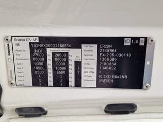 Scania R540 NGS 6x2 - Thermoking Bi Temp Frigo - Schmiz koffer - Retarder - Full air - Leather - Led - Navi - Image 35