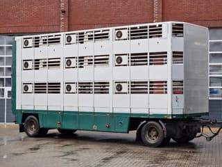 DAF XF 440 2015 - SuperSpaceCab 6x2*4 - Cuppers 1-2-3 deck Livestock + Cuppers 3 deck trailer 2009 afbeelding 75