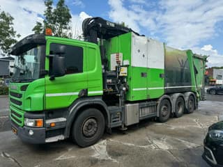 Scania P360 8X2 - HIAB 211BW-3 + FAUN VARIOPRESS - ONLY 198.135 KM - Image 3