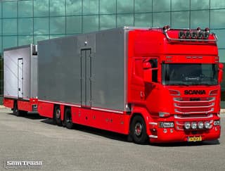 Scania R580 V8 RETARDER 2X THERMO KING THEO MULDER ISOLATED BOXES SUPER CONDITION NL-COMBI - Image 6