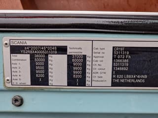 Scania R620 Topline 8x4 - Retarder - Full air - Custom interior - Show truck - HUB reduction - Image 33