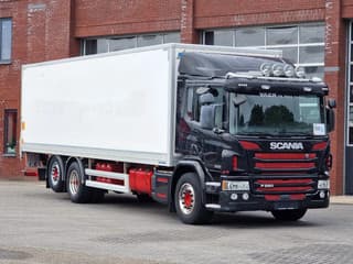 Scania P P280 6x2*4 - Box - Loadlift - Low KM - Steering axle - Euro 6 - Full air