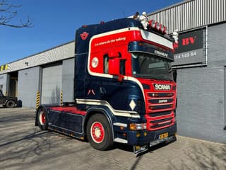 Scania R620 Topline 4X2 euro 5 manual steel/ air retarder topcondition hydrauliks - Thumbnail 1