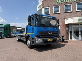 Mercedes-Benz 1318 L EURO6 AUTOTRANSPORTER MIT WINDE TOP ZUSTAND HOLLAND TRUCK!! - Thumbnail 1