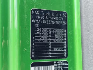 MAN 26.510 - 6x2/4 - Retarder - Night clima - Led - Navi - Steerring axle - Image 21