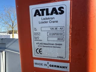 Volvo 6X2 - EURO 5 + ATLAS 126.3E A2 + REMOTE + LIFT/STEERING AXLE - Image 21