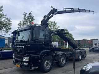 MAN 35.440 8X2-4 + HIAB 220C-5 REMOTE + CABLE LIFT AUTOMATIC - Thumbnail 1