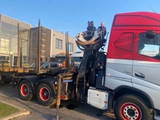 Volvo 540 6X4 EURO 6 + EPSILON S260Z96 + TRAILER 4 AXLE DOLL - Image 11