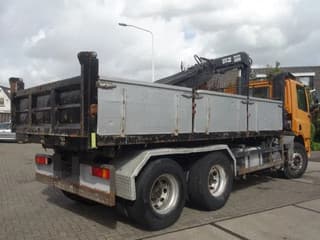 DAF 75ATI 320PK KIPPER EN 10 TON HIAB CRAINE,STEELSPRINGS - Image 4