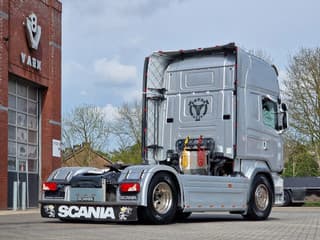 Scania R580 V8 Topline 4x2 - Full spec - Custom interior - Retarder - Night clima - Full air - Navi - Image 7