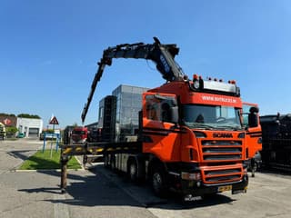 Scania R560 V8 8X2 + EFFER CRANE 1550 6S + FLYJIP 6XHYDR + REMOTE + WINCH - Image 3