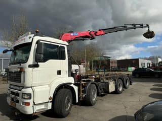 MAN 35.440 8X2 - EURO 4 + HMF 2620K-RC 2018! + REMOTE + HYDRAUTO CABLE LIFT + LIFTING AXLE - Thumbnail 1