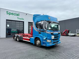 Scania G450 6x2 / Euro 6 / Meiler RS2170 / Retarder / Cabine damage - Thumbnail 1