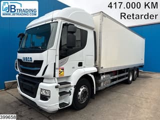 Iveco Stralis 360 6x2, EURO 6, Retarder, Dhollandia