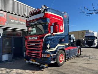 Scania R620 Topline 4X2 euro 5 manual steel/ air retarder topcondition hydrauliks - Image 2