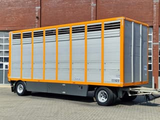 DAF 530 4x2 - Livestock Menke + 2018 Menke trailer 2 deck - Water + Ventilation - Lifting roof - Image 10