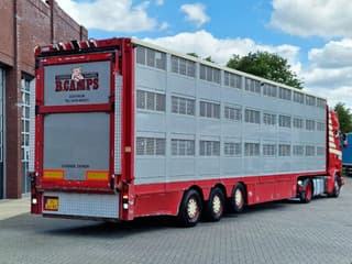 Scania R450 + 3 deck livestock - Water &Ventilation - Loadlift - - Image 41