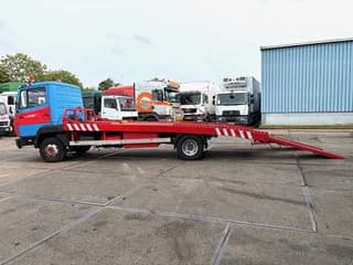 Mercedes-Benz 814 RECOVERY TRUCK / CAR-MACHINE TRANSPORTER (6-CILINDER / MANUAL GEARBOX / FULL STEEL SUSPENSION / WINCH / HYDRAULIC RAMPS) - Image 6