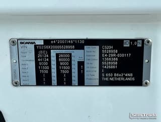 Scania S650 V8 NGS ONLY 193.000 KM FULL OPTIONS FULLY ISOLATED BODY SPECIAL SHOW TRUCK / COMBI NEW CONDITION - Image 31