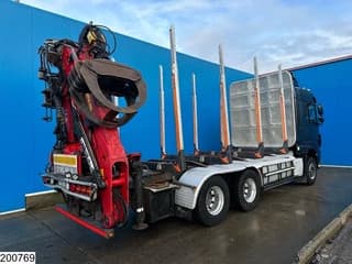 DAF XF 530 6x4, Wood transport, Retarder, Loglift ET450 - Image 12