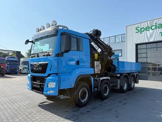 MAN 35.500 8x4 / Euro 6 / Retarder / MKG HLK 801HP A6 + Flyjib A4 / Winch / Fifth wheel coupling (Only 45.488km & 26 Crane hours !!!) - Image 7