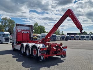 Scania R490 8x4*4 - HIAB XR24SL58 24T hooklift - Euro 6 - Full air - Steering axle - Image 8
