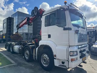 MAN 35.440 8X2 - EURO 4 + HMF 2620K-RC 2018! + REMOTE + HYDRAUTO CABLE LIFT + LIFTING AXLE - Image 17