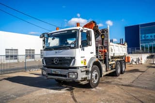 Mercedes-Benz AXOR 2633+BIBENNE+PALFINGER 18T/m /3XHydr. - Image 8
