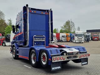 Scania T580 V8 Topline 6x2 - Original Scania Hauber / Torpedo - Manual gearbox - Show truck - Retarder - Image 5
