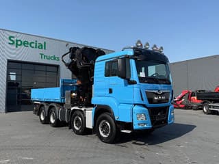 MAN 35.500 8x4 / Euro 6 / Retarder / MKG HLK 801HP A6 + Flyjib A4 / Winch / Fifth wheel coupling (Only 45.488km & 26 Crane hours !!!) - Image 4