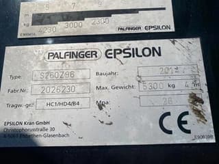 Volvo 540 6X4 EURO 6 + EPSILON S260Z96 + TRAILER 4 AXLE DOLL - Image 15