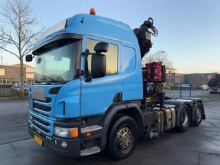 Scania P450 6X2 - EURO 6 + HMF 2620-K5 + REMOTE + LIFT AXLE - Image 13