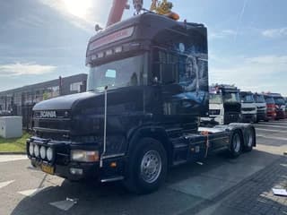 Scania T164-580 V8 6X2 + RETARDER + KIEPHYDRAULIEK - EURO 3 - MANUAL GEAR - Image 4