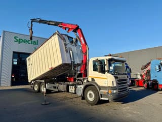 Scania P320 6x2 / Retarder / Kipper (37m3) / HMF 2620-K3 / Only 143.228km !! - Image 2