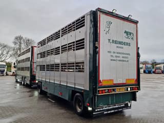 DAF XF 440 2015 - SuperSpaceCab 6x2*4 - Cuppers 1-2-3 deck Livestock + Cuppers 3 deck trailer 2009 afbeelding 6