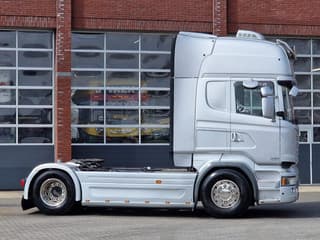 Scania R580 V8 Topline 4x2 - Full spec - Custom interior - Retarder - Night clima - Full air - Navi - Image 8