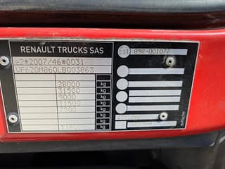 Renault Wide 320 6x2/4 / Closed box / Dhollandia - Image 13