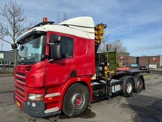 Scania P380 6X2 HIAB 288 + REMOTE CONTROL + PLATEAU - Image 7