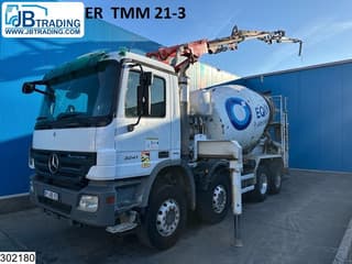 Mercedes-Benz Actros 3241 8x4, PUMI, Putzmeister, 21 MTR, Telligent 16