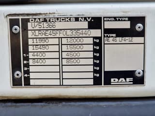 DAF .180 4x2 - Workshop truck - Low KM - Good shape - EX VAEX truck - Image 36