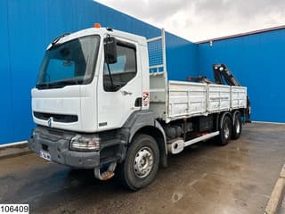 Renault Kerax 370 6x4, Manual, Fassi, Remote, Steelsuspension - Image 3