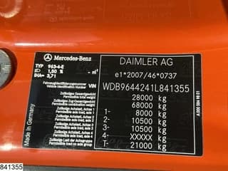Mercedes-Benz Arocs 2648 6x4, EURO 6, Hydraulic, Retarder - Image 9