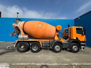 Scania 380 8X4, Manual, Steel suspension, Stetter 8M3 - Image 16