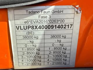 Scania P380 8X4 + FAUN HK40 + FLYJIB + BALLASTBL. 6,9 TON - 4.305 HOURS - Image 38