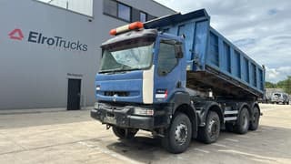 Renault KERAX 420 (BOITE MANUELLE / MANUAL GEARBOX / LAMES / GRAND PONT / GRAND BENNE) EL24027